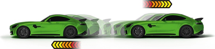 Actual product image Revell Build n Race Mercedes-AMG GT R, green