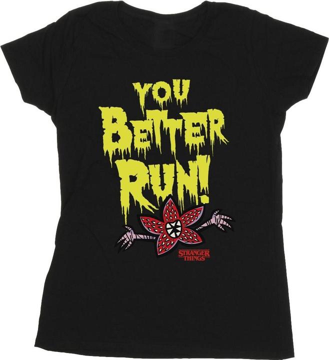 Produktbild Netflix Stranger Things You Better Run TShirt (XXL)