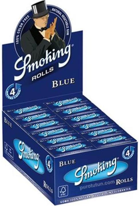 Immagine prodotto Smoking Scatola di rotoli blu