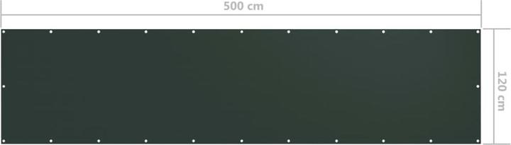 Produktbild vidaXL Sichtschutz Balkon (120 cm)