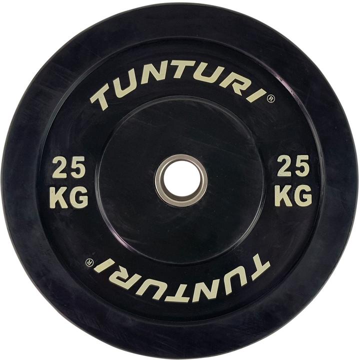 Immagine prodotto Tunturi Bumper Plate Hantelscheiben 50 mm 25 kg (1 x 25 kg)