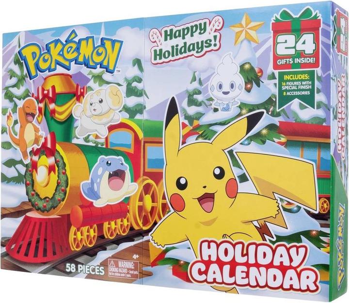 Actual product image Pokémon Advent calendar 24