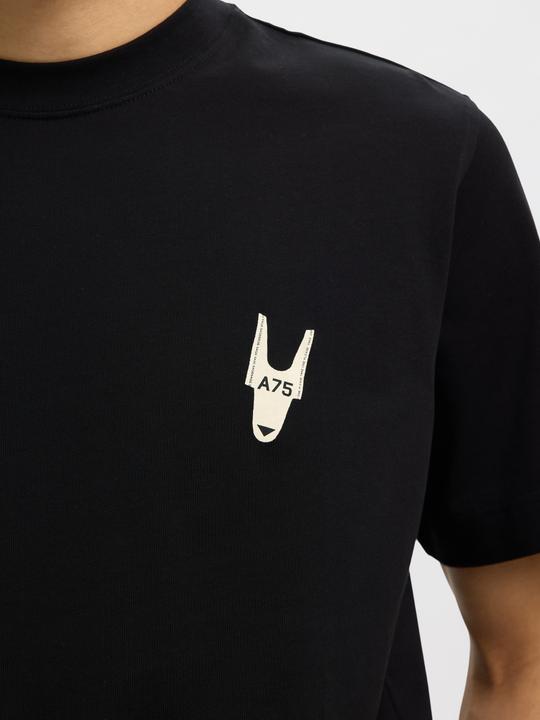 Immagine prodotto Selected Regular Fit Print T-Shirt mit Rundhalsausschnitt (XL)