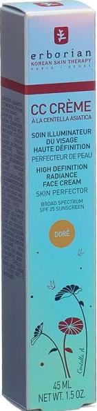 Produktbild Erborian CC Creme (Doré)
