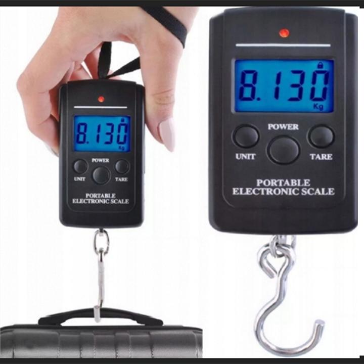 Immagine prodotto Lasmex Peso da viaggio portatile argento 2xAA LTC (Bagagliaio)