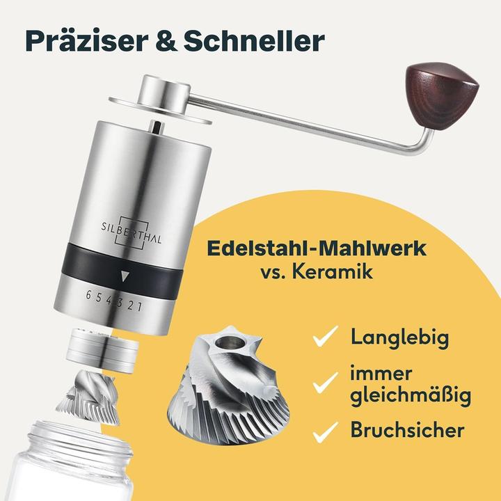 Image du produit Silberthal Kaffeemühle & Thermo French Press Set