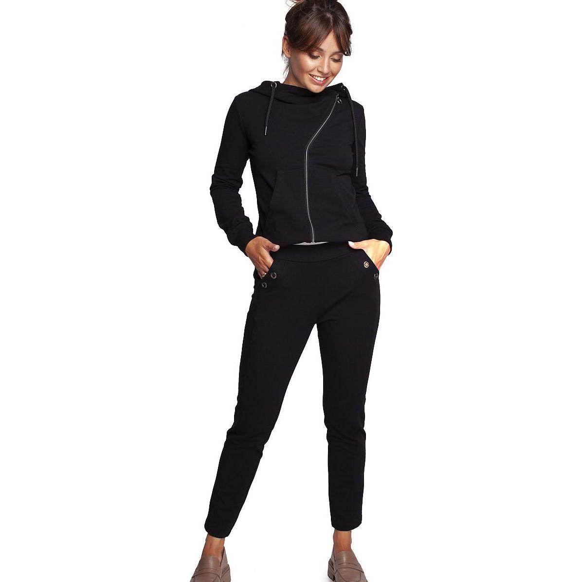 Be Wear, Damen, Hosen, Damen Hose, Schwarz, (S)