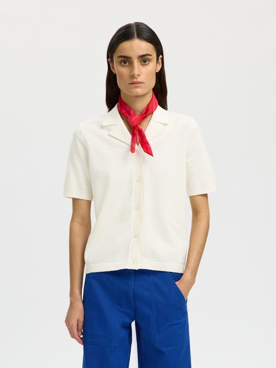 Immagine prodotto Selected Kurzärmeliges Polohemd aus Strick (L)