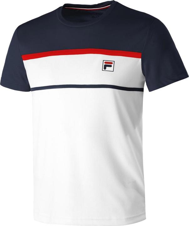Produktbild FILA T-Shirt Steve weiss / dunkelblau Herren (S)