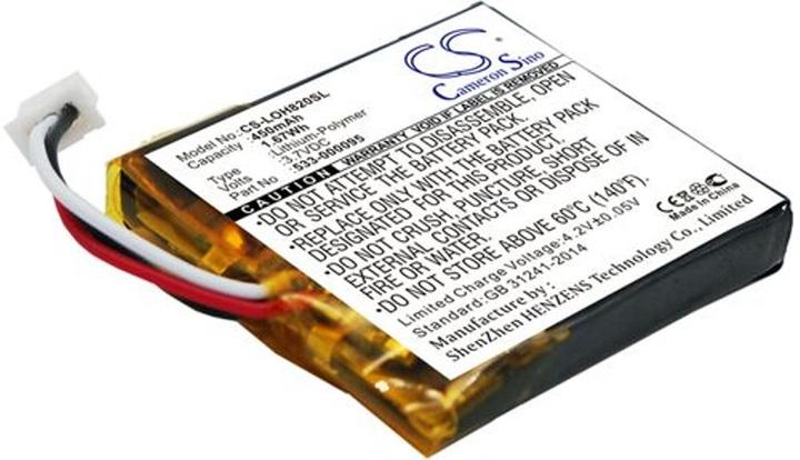 Image du produit NoName Batterie pour Logitech H820e etc. (1 pcs, Spécifique à l'appareil)