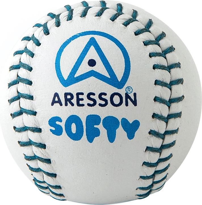 Actual product image Aresson Softy Leather Ball Batting Ball