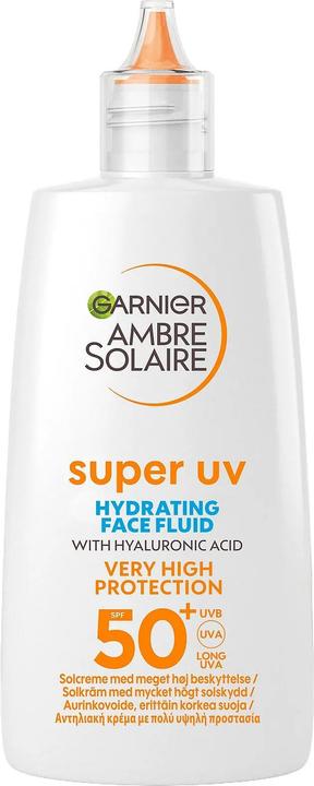 Actual product image Garnier Sensitive Avdanced Anti-Dark Sports Face Fluid SPF 50+ 40 ml (Sun cream face, SPF 50+, 40 ml, 40 g)
