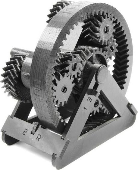 Actual product image Polymaker PC02003 Polymax Tough Filament PC (Polycarbonate) high stiffness, hit (Carbon, 2.85 mm, 750 g, Black)