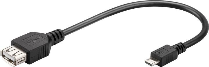 Produktbild Goobay USB 2.0 zu Micro USB (0.20 m, USB 2.0)