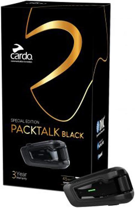 Cardo Packtalk Bold JBL Black Edition (1er Set)