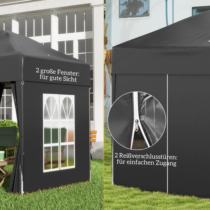 Actual product image Outsunny Folding pavilion (200 cm, 200 cm)