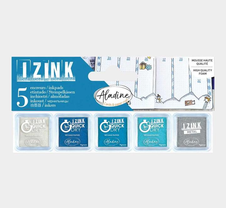 Produktbild I Am Creative Stempelkissen Frost, 5er Set