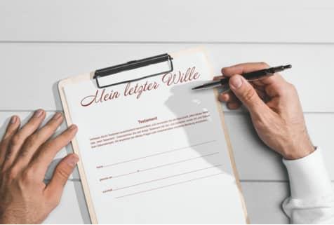 Produktbild Rnk Verlag Testament Formulare 2812