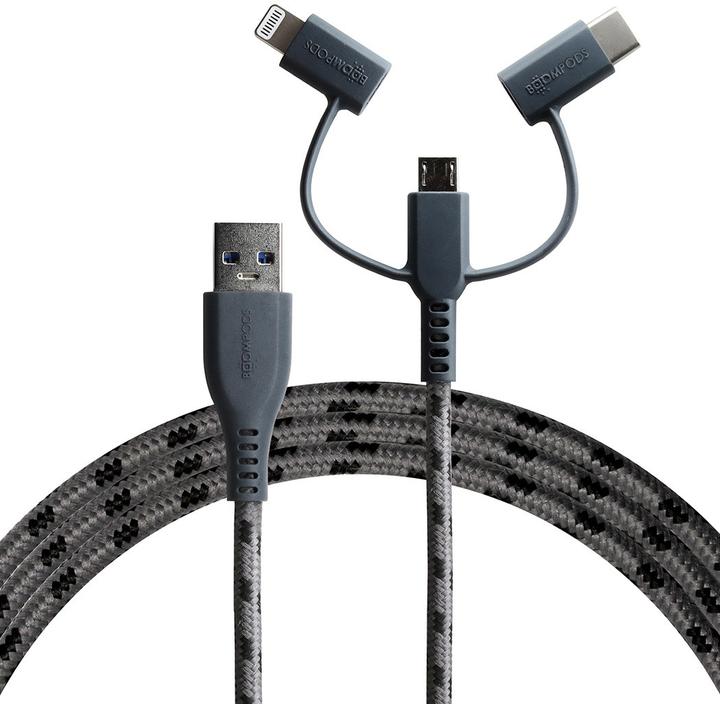 Produktbild Boompods TRIO - USB-Kabel (1.50 m)