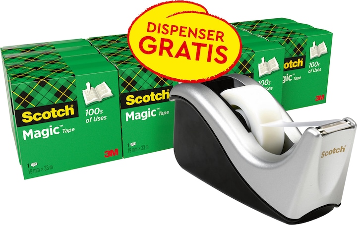 Produktbild Scotch Magic Tischabroller Promo