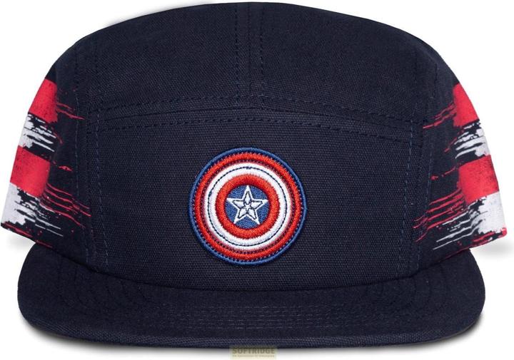 Actual product image Difuzed Captain America - Shield 6 Panel Cap (One size)