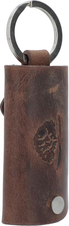 Actual product image Greenburry Vintage leather keyring pendant 7 cm