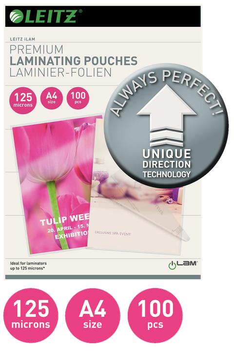 Produktbild Leitz Laminierfolie (A4, 100 Stück, 125 µm)