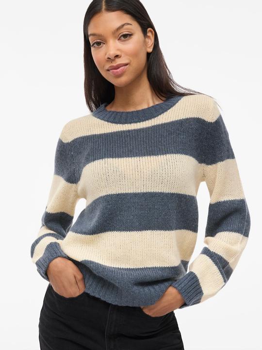 Produktbild Vila VIPOLANA Gestreifter Strickpullover (M)