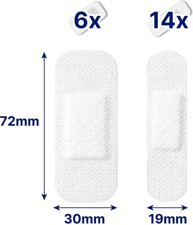 Actual product image Hansaplast Sensitive (20 x)