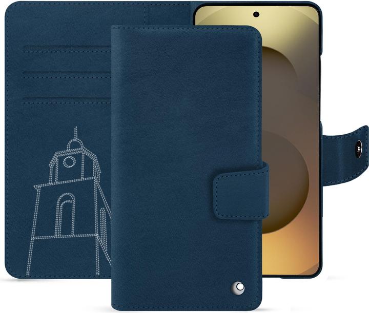Actual product image Noreve Samsung Galaxy S26 Ultra leather wallet case (Samsung Galaxy S26 Ultra)