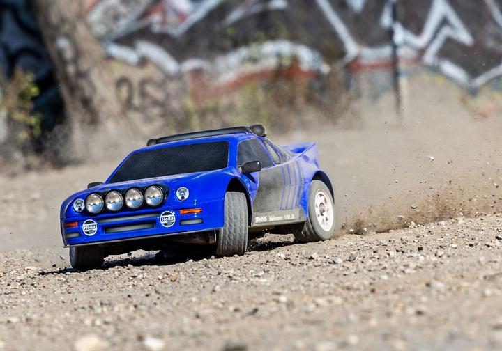 Produktbild Traxxas Ford RS200 MINI-Rally blau VXL-Power 4x4 RTR Brushless, HD-Teile, mit 2S Lipo/Lader (RTR Ready-to-Run)