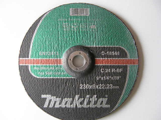 Productafbeelding Makita Beton slijpschijf, 230/22,23/6,0 mm