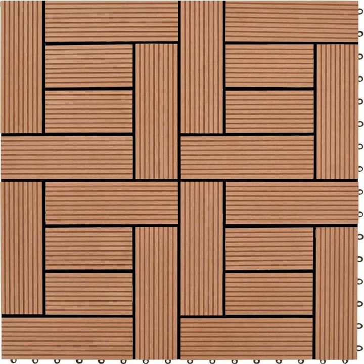 Produktbild vidaXL Terrassenfliese (22x, 30 x 30 cm)