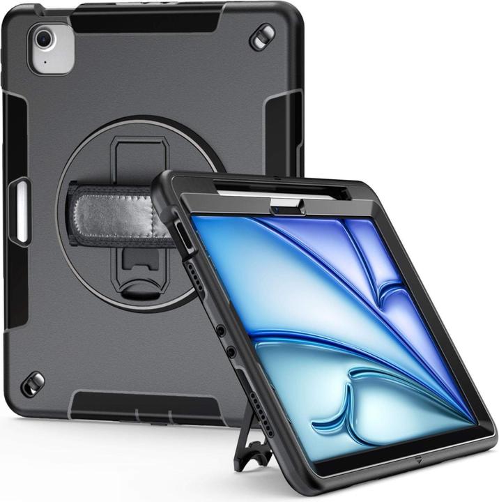 Image du produit JT Berlin Rugged Kickstand & Handstrap Case (Apple iPad Air 11 2024, Apple iPad Air 11 2025)
