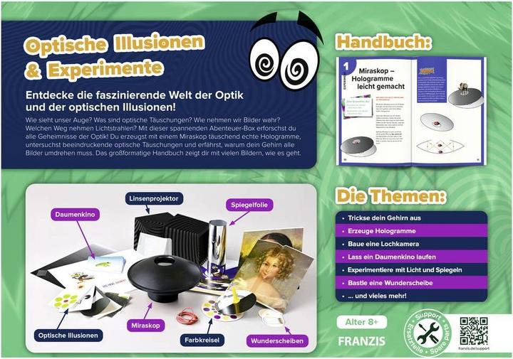 Produktbild Optische Illusionen und Experimente