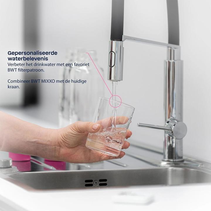 Produktbild BWT Starter Kit für bestehendes Waschbecken, weicher Filter reduziert Kalk und schützt Geräte