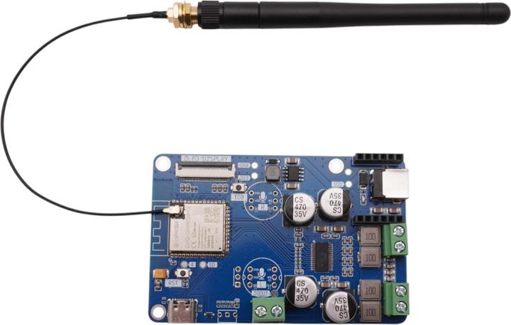 Elecrow Louder-ESP32-S3 Stereo Audio Entwicklungsboard TAS5805M mit externer Antenne