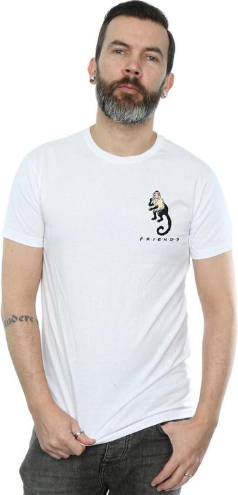 Actual product image Friends Mens Marcel Breast Print T-Shirt (L)