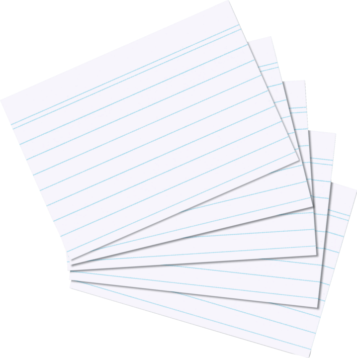 Actual product image Herlitz Flashcards (A5, 170 g/m², 100 x)