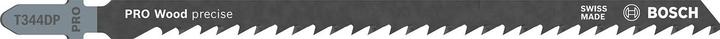 Produktbild Bosch Professional Zubehör PRO Wood precise T344DP Stichsägeblatt, 152 mm, 25-tlg.