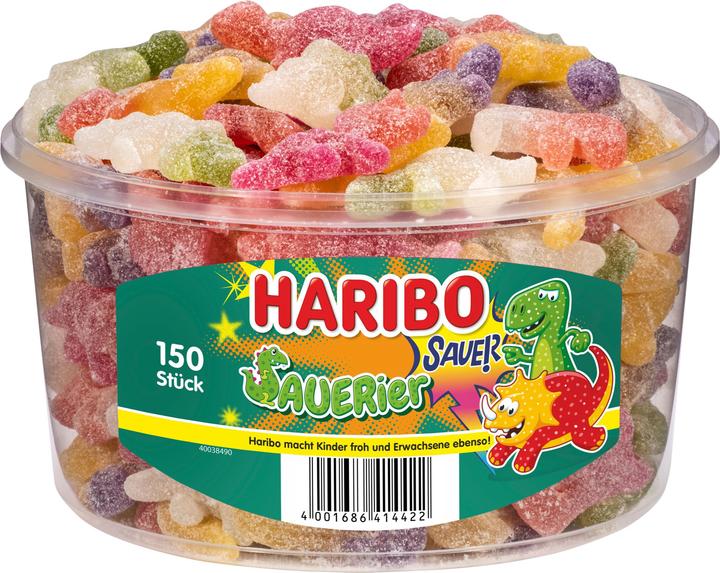 Actual product image Haribo Sourier (1409 g, 150 pcs.)