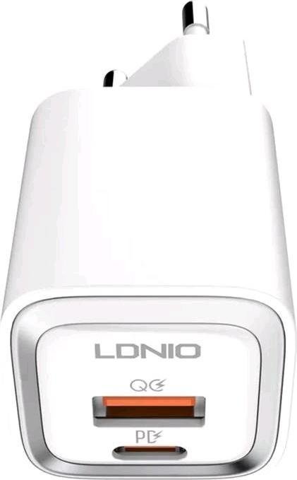 Produktbild Ldnio MFi wall charger A2318M, USB-C+USB, USB-C to Lightning 20W (20 W)
