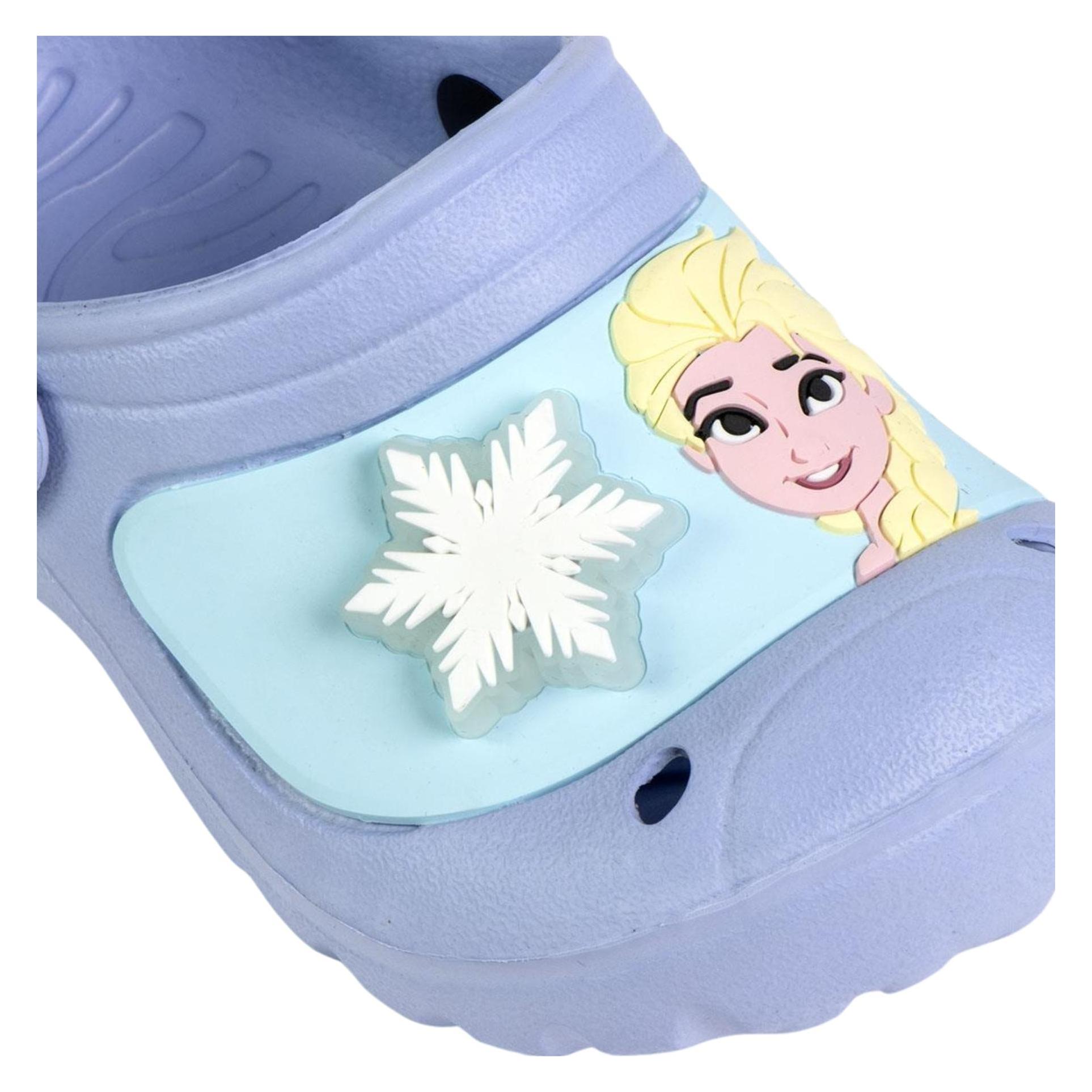 Disney, Jungen, Hausschuhe, Clogs Lichter Frozen, Blau, Violett, (28, 29)