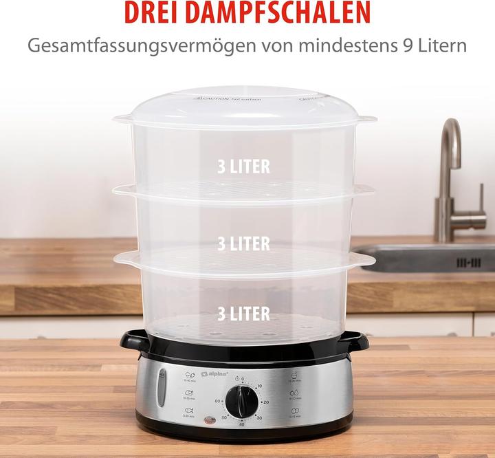 Actual product image Alpina Garden 3 Shift steam engine