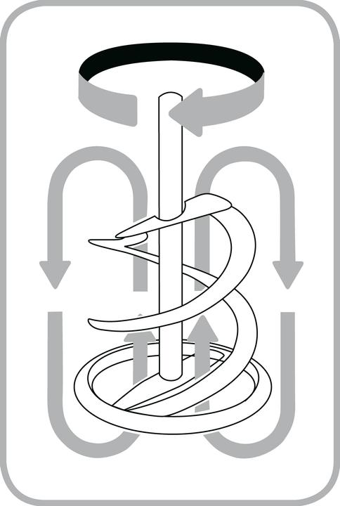 Produktbild Berg WENDELRÜHRQUIRL WR 85 S - 85X500 HEX8-AUFNAHME