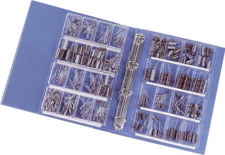 Produktbild Nova Elektrolyt Kondensator Sortiment Labor Elko Sortiment, 325 Teile