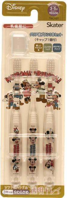 Actual product image Disney Set of 3 Mickey & Friends toothbrushes (Soft, 3 x)