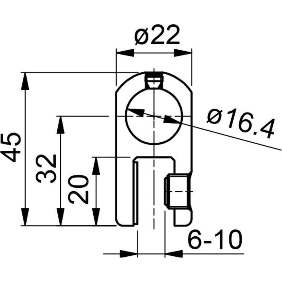Pauli+Sohn, Türbeschlag + Scharnier, Adapter für Stabilisationsstangen