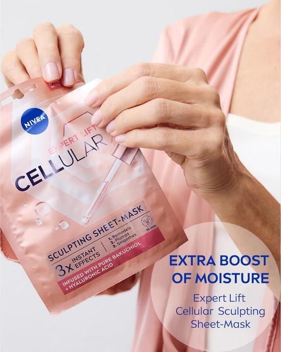Produktbild NIVEA Hyaluron CELLular Filler 10 Minutes Sheet Mask (27 g)