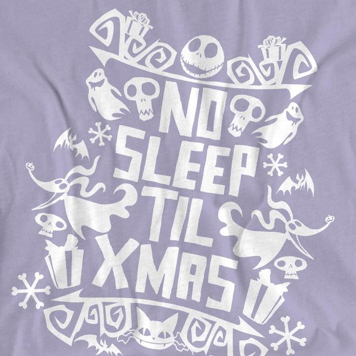 Immagine prodotto The Nightmare Before Christmas No Sleep Till Xmas Maglietta Donna (XXL)
